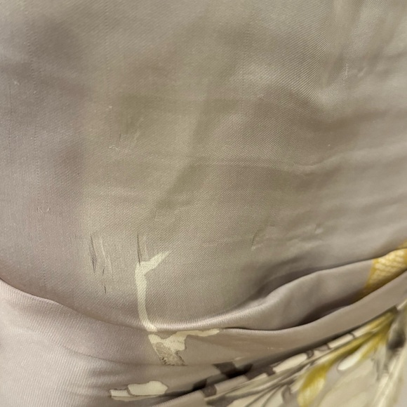 ROBERTO CAVALLI GRAY & FLORAL PEONT GOWN SIZE 38, STUNNING BALLGOWN - Picture 10 of 17